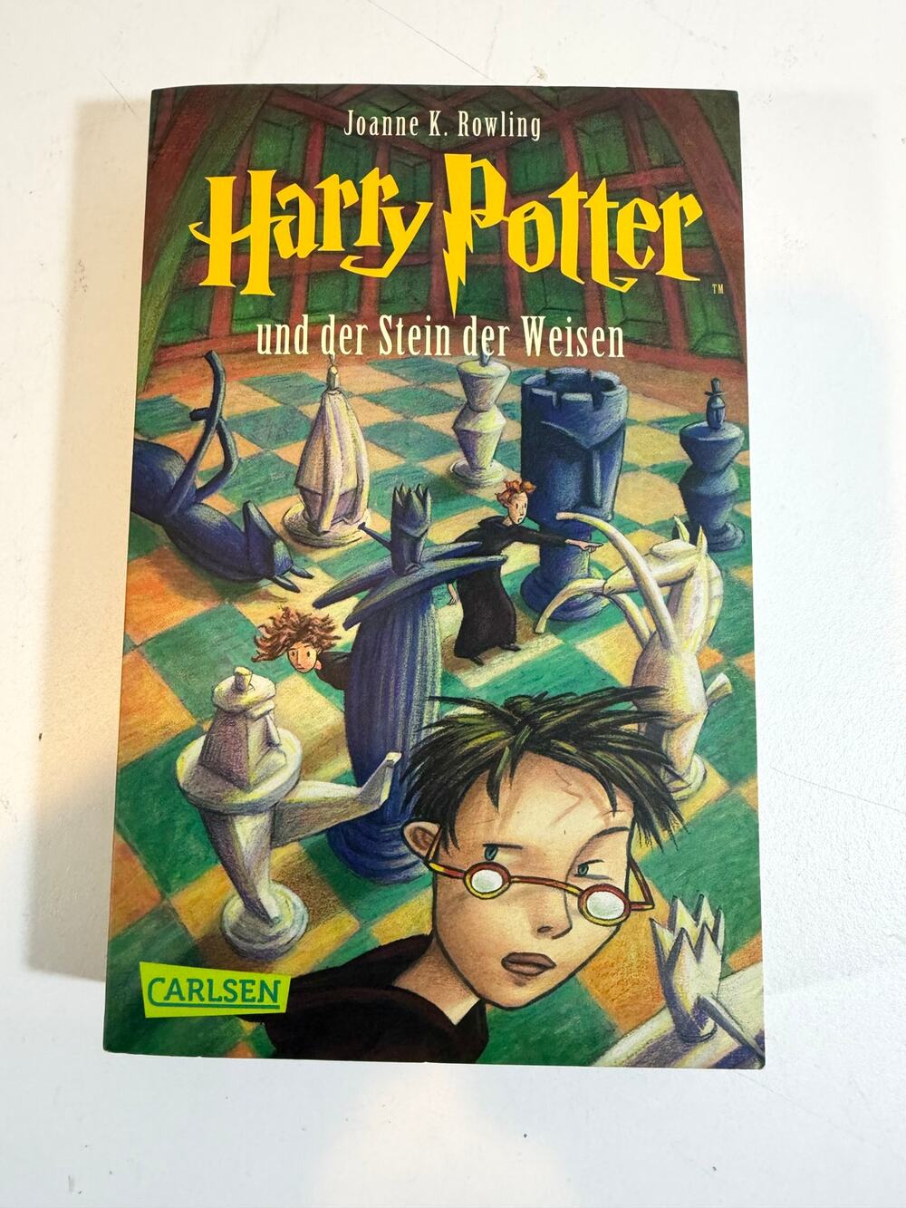 2000 Harry Potter Und Der Stein Der Weisen, Rowling in German Sorcerers Stone